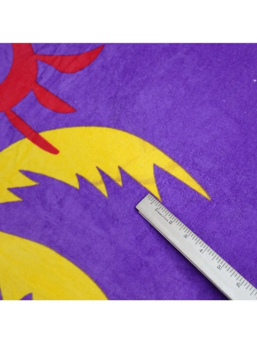 Players Inc NFL Beach Towel Purple Vintage 30 x 66